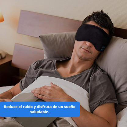 Antifaz bluetooth para dormir. 3 en 1